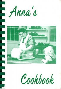 A limited number of copies of Anna's Cookbook are available for a contribution of $10.00. Please contact the Archives.
