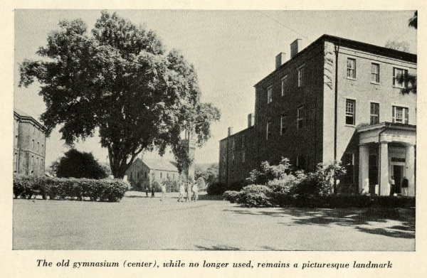The sole evocation of the "Old Campus" in the entire booklet.