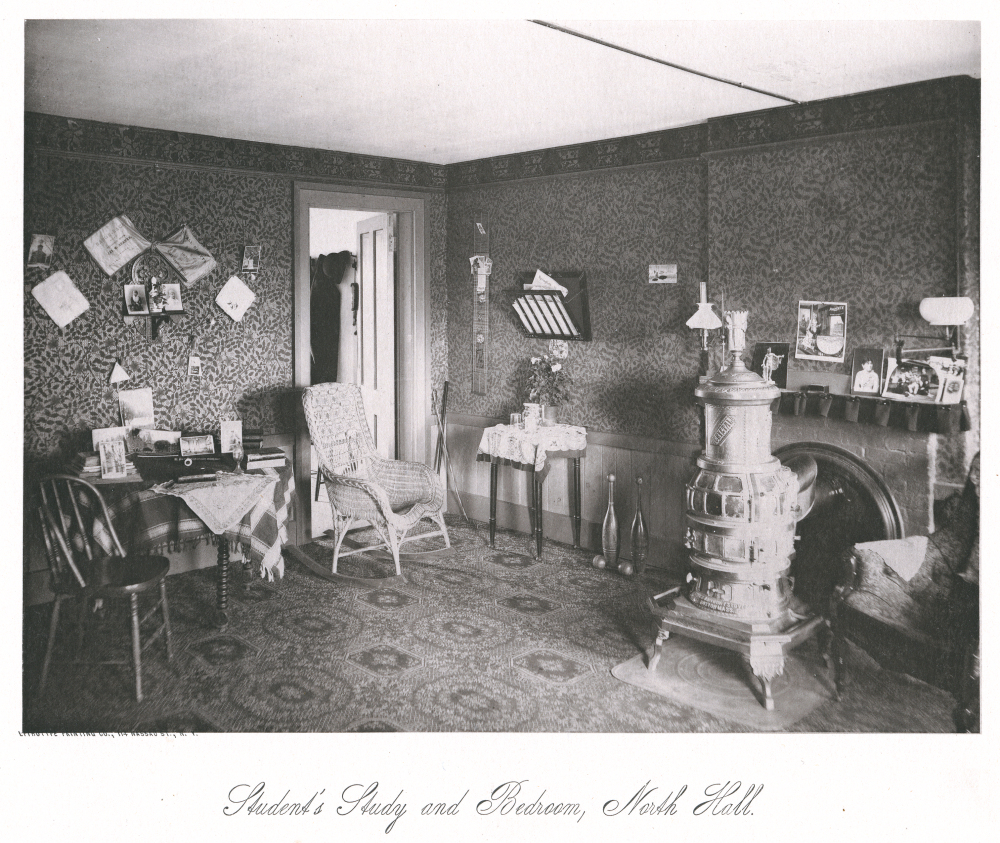 Student's Study and Bedroom, North Hall