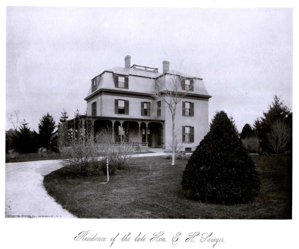 Residence of the late Hon. E. H. Sawyer